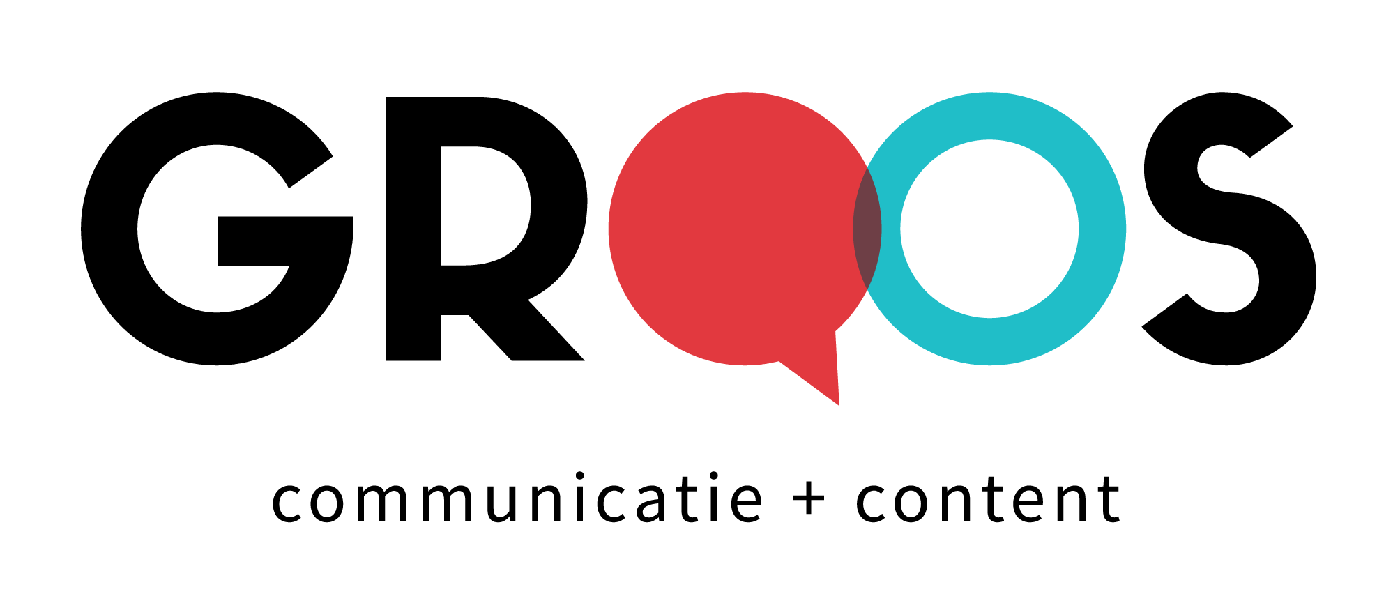 Logo GROOS communicatie + content Logo GROOS communicatie + content
